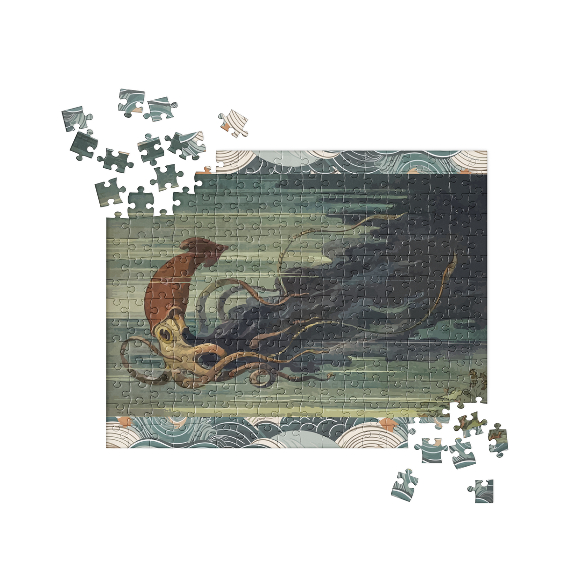Vintage Squid Jigsaw puzzle