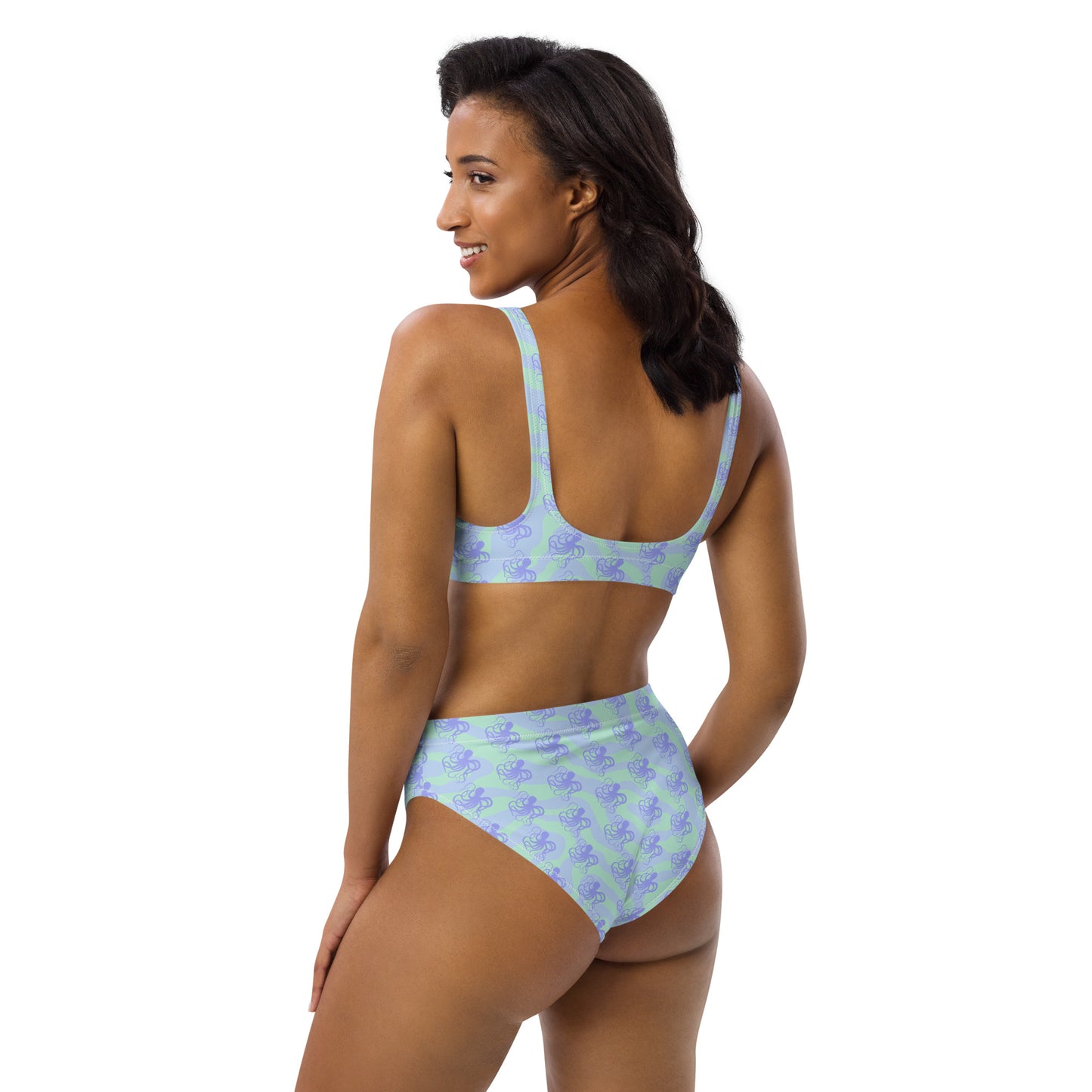 Octopus Pattern Bikini