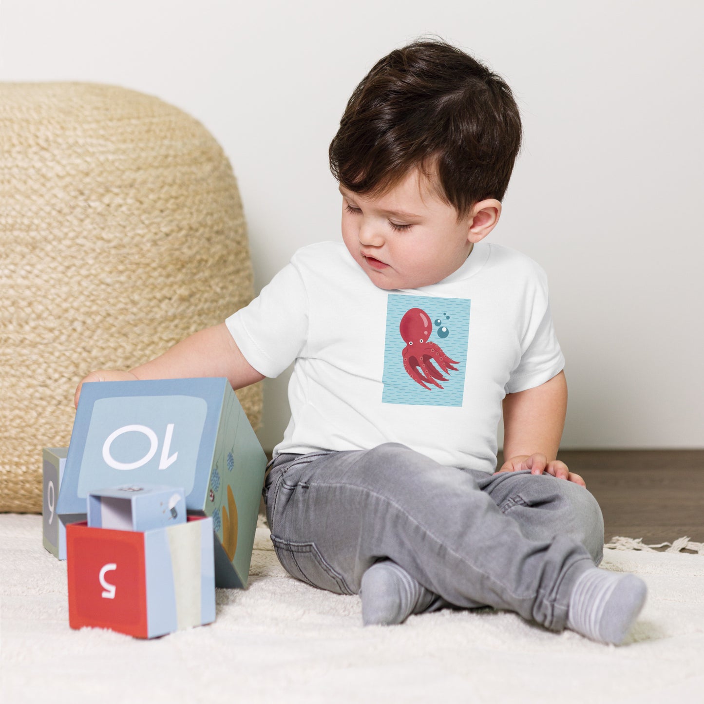 Octopus Baby Jersey Short Sleeve Tee