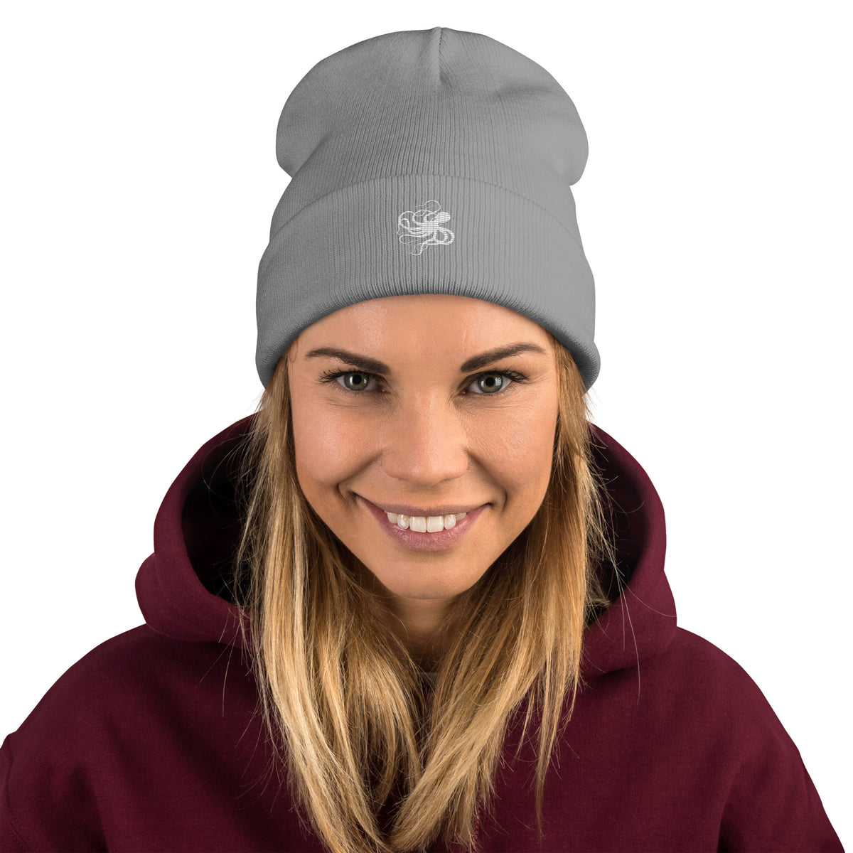 Octopus Embroidered Beanie