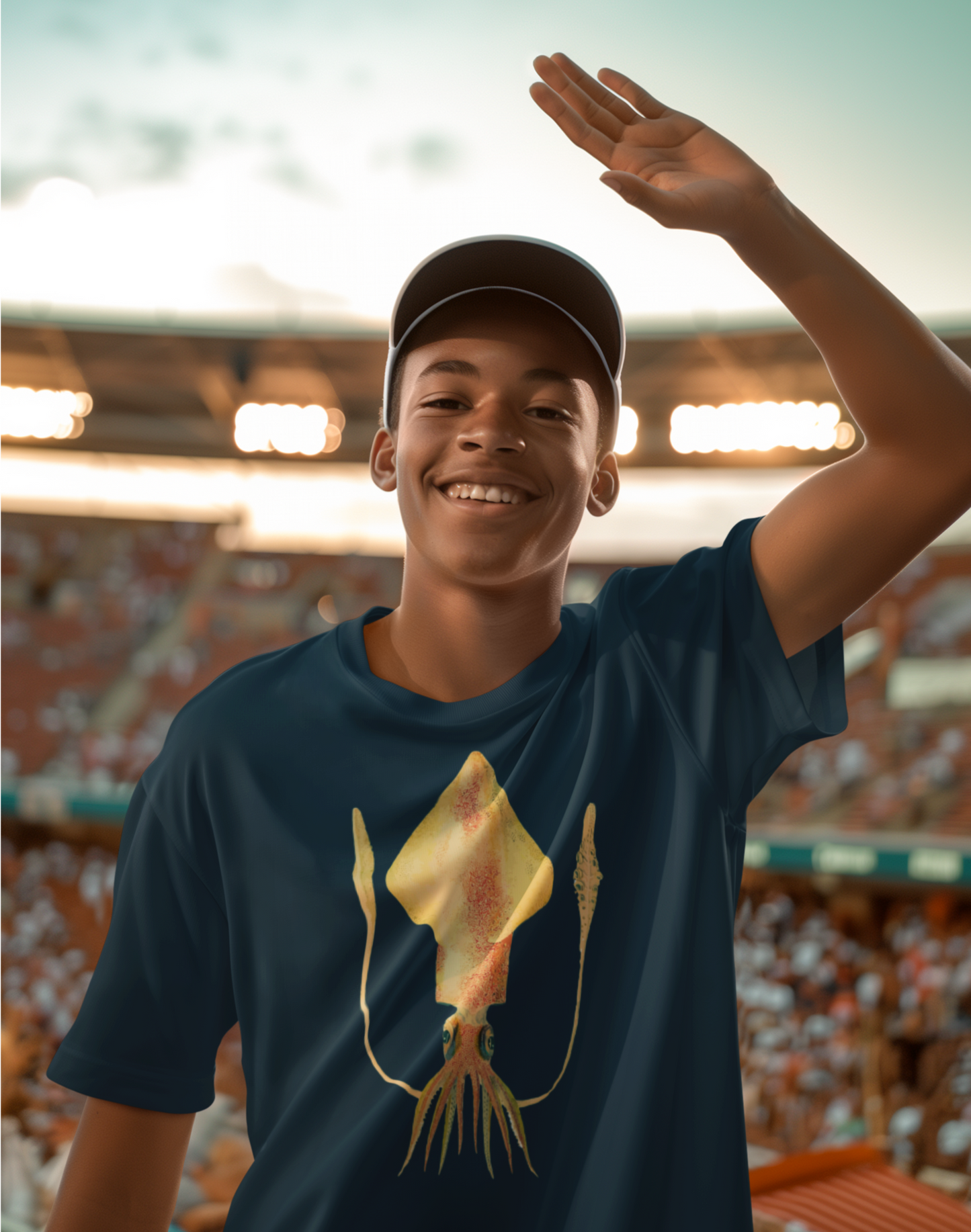 Squid High 5 Tee