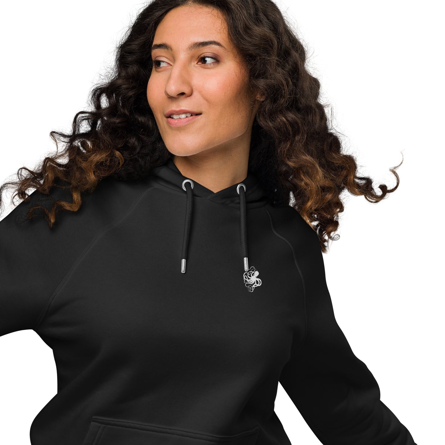 Octopus Embroidered Hoodie