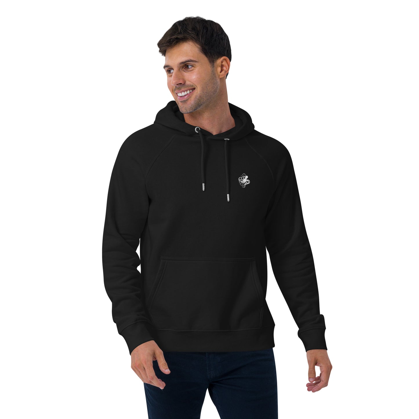Octopus Embroidered Hoodie