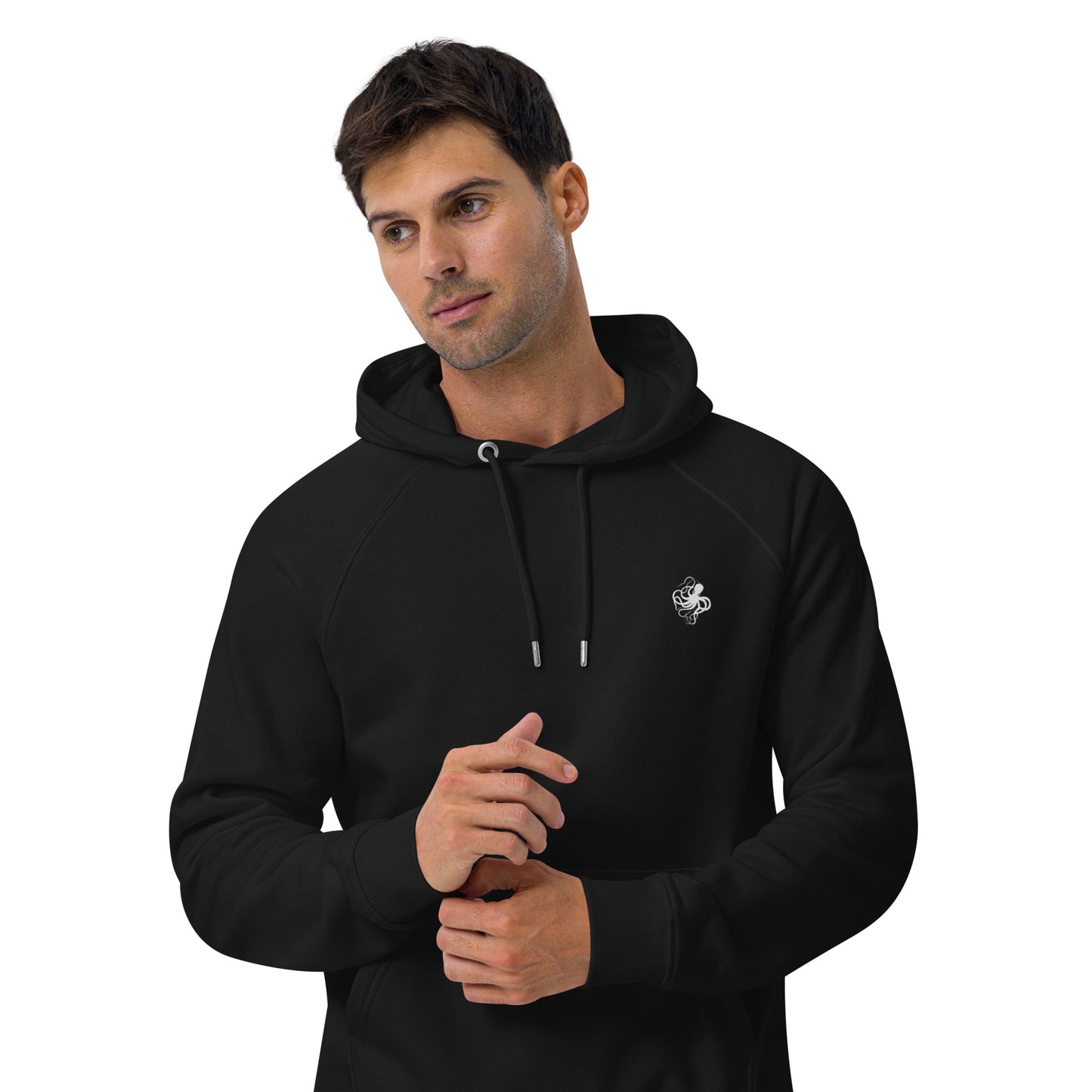 Octopus Embroidered Hoodie