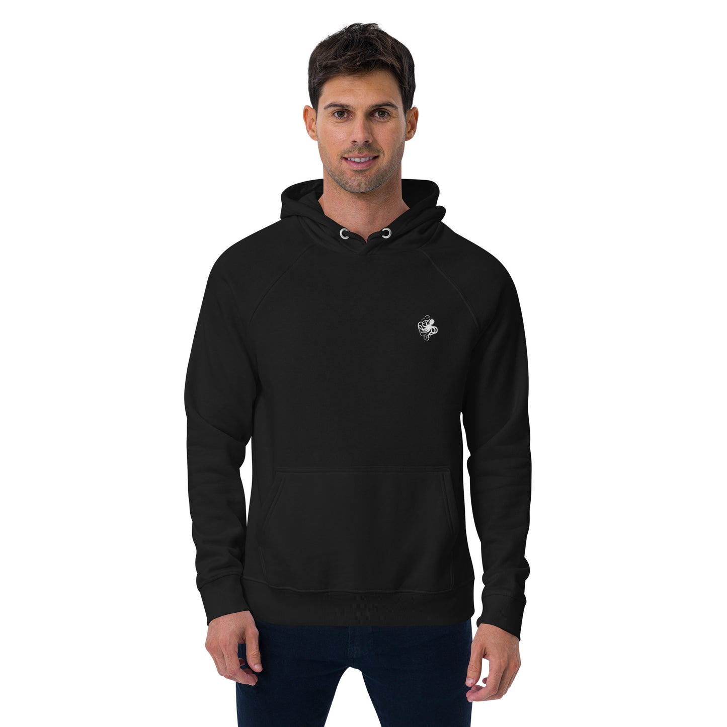 Octopus Embroidered Hoodie