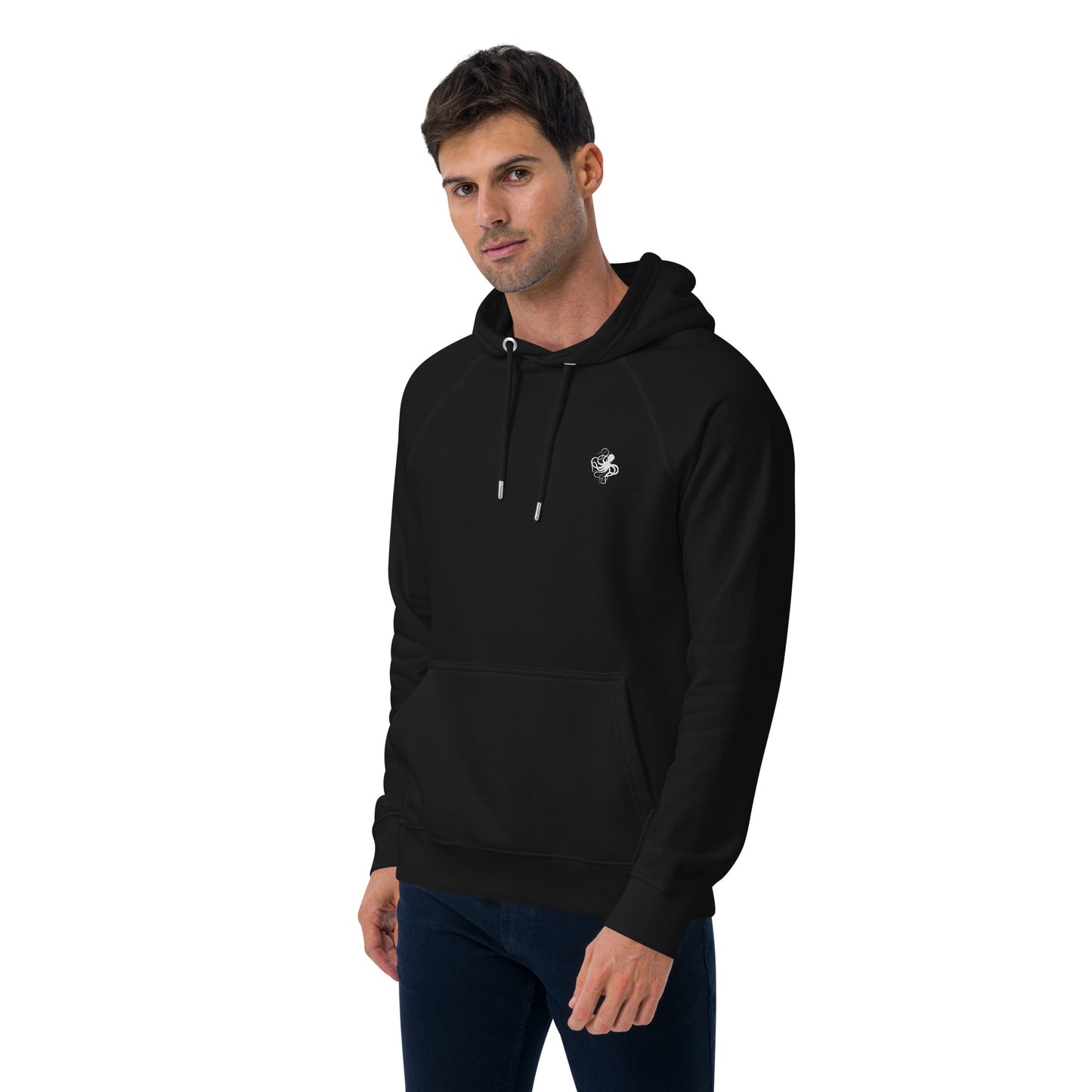 Octopus Embroidered Hoodie