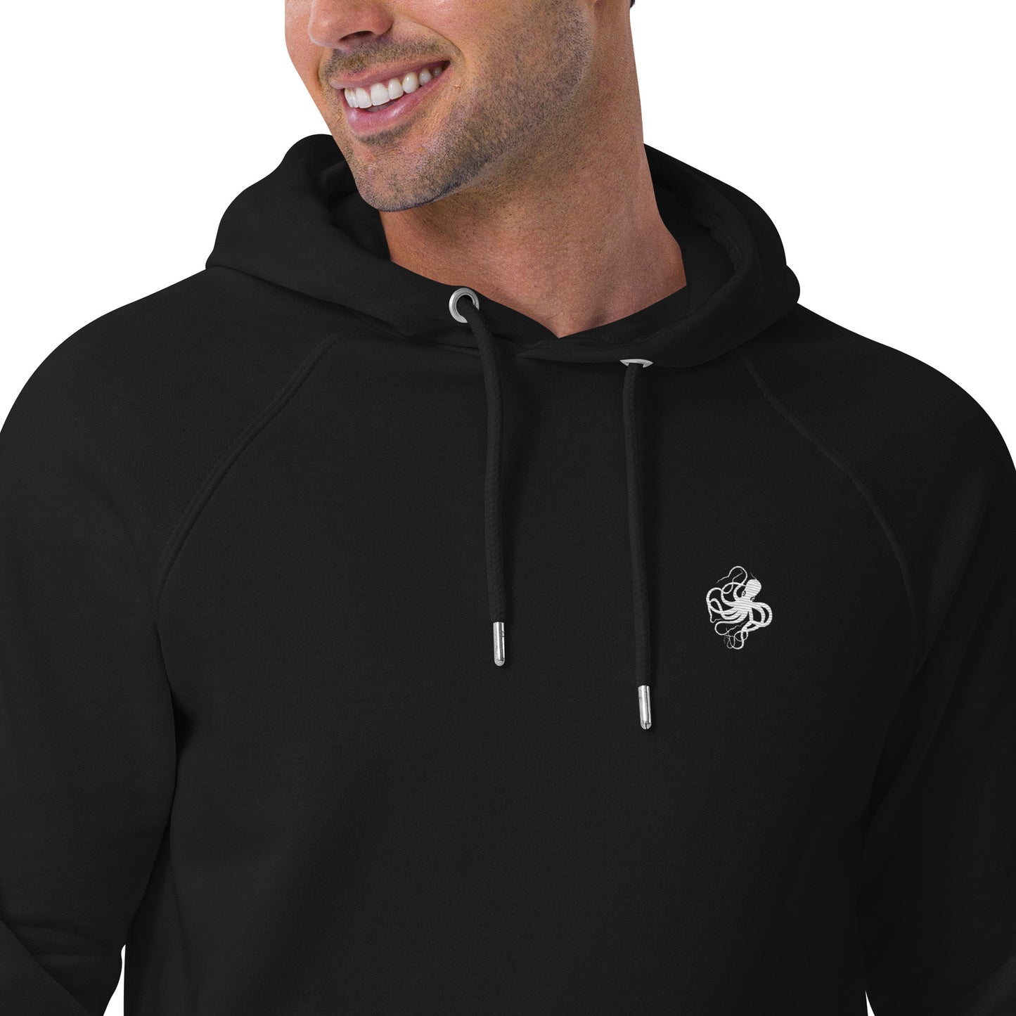 Octopus Embroidered Hoodie