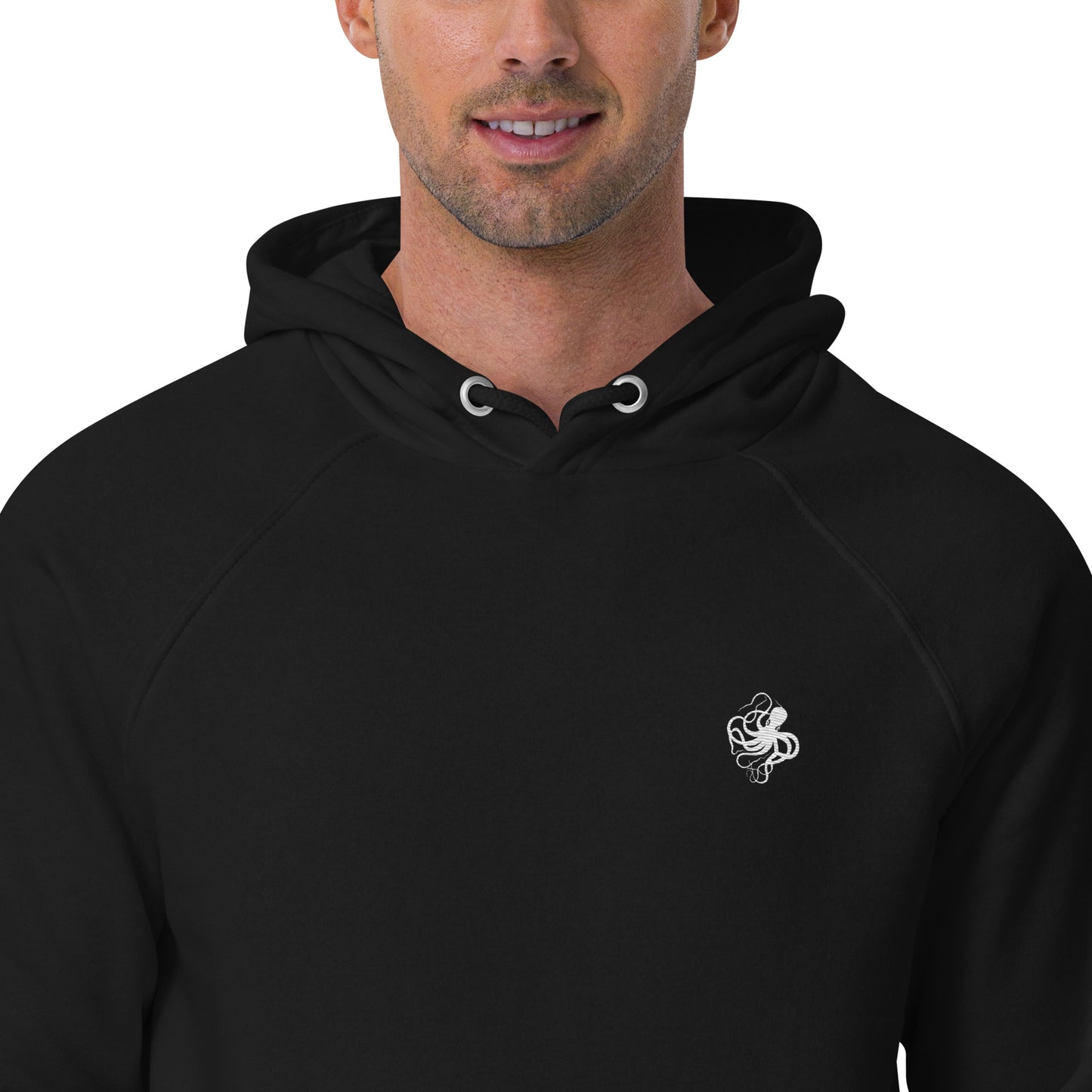 Octopus Embroidered Hoodie