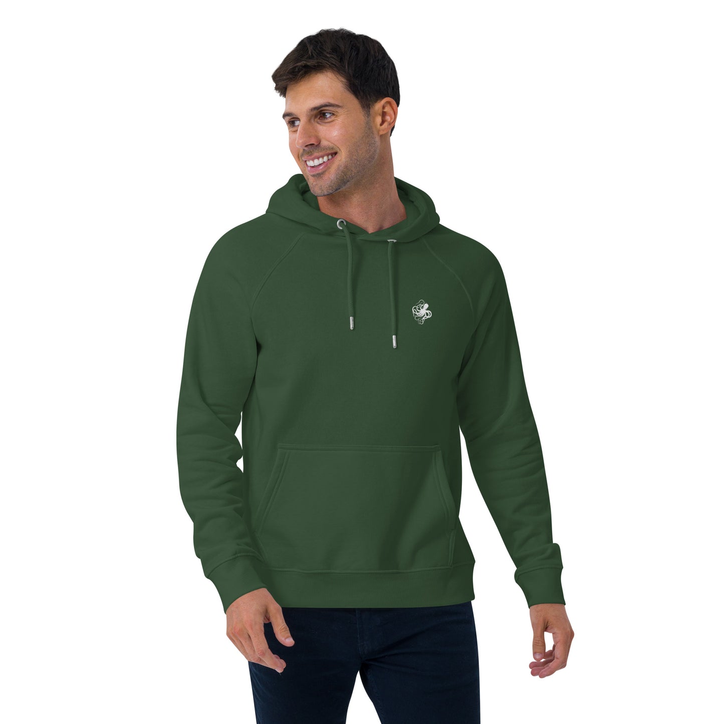 Octopus Embroidered Hoodie