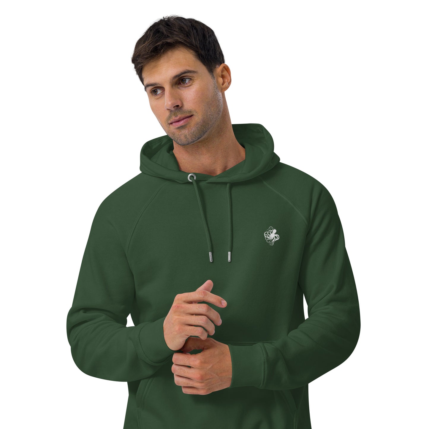 Octopus Embroidered Hoodie