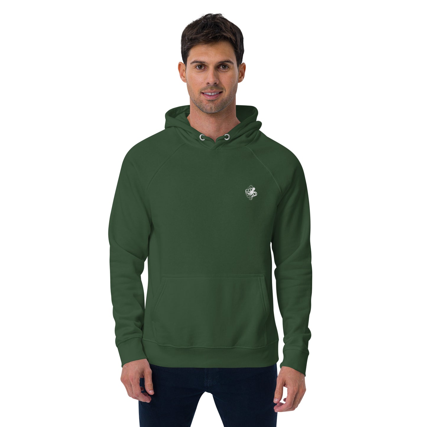 Octopus Embroidered Hoodie