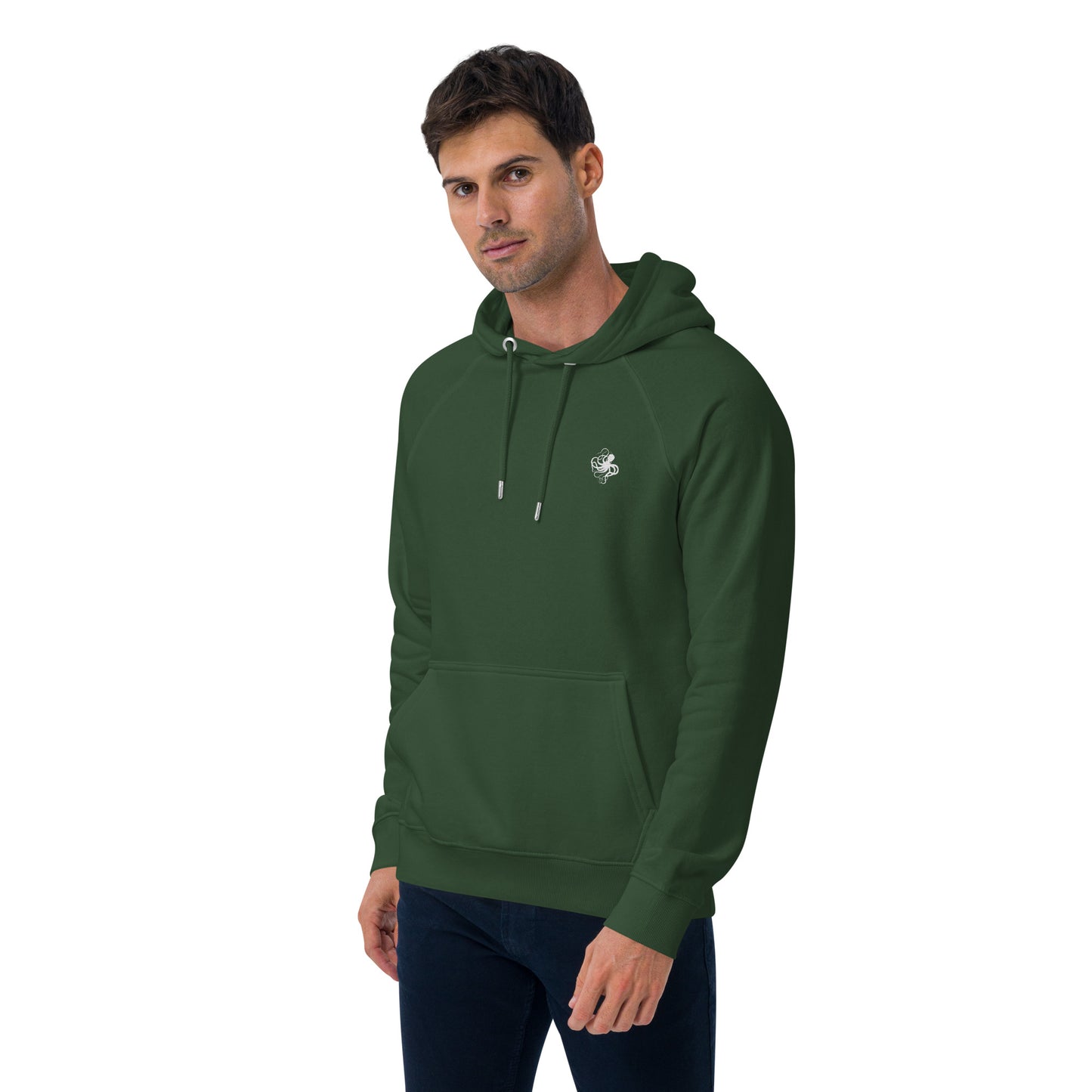 Octopus Embroidered Hoodie