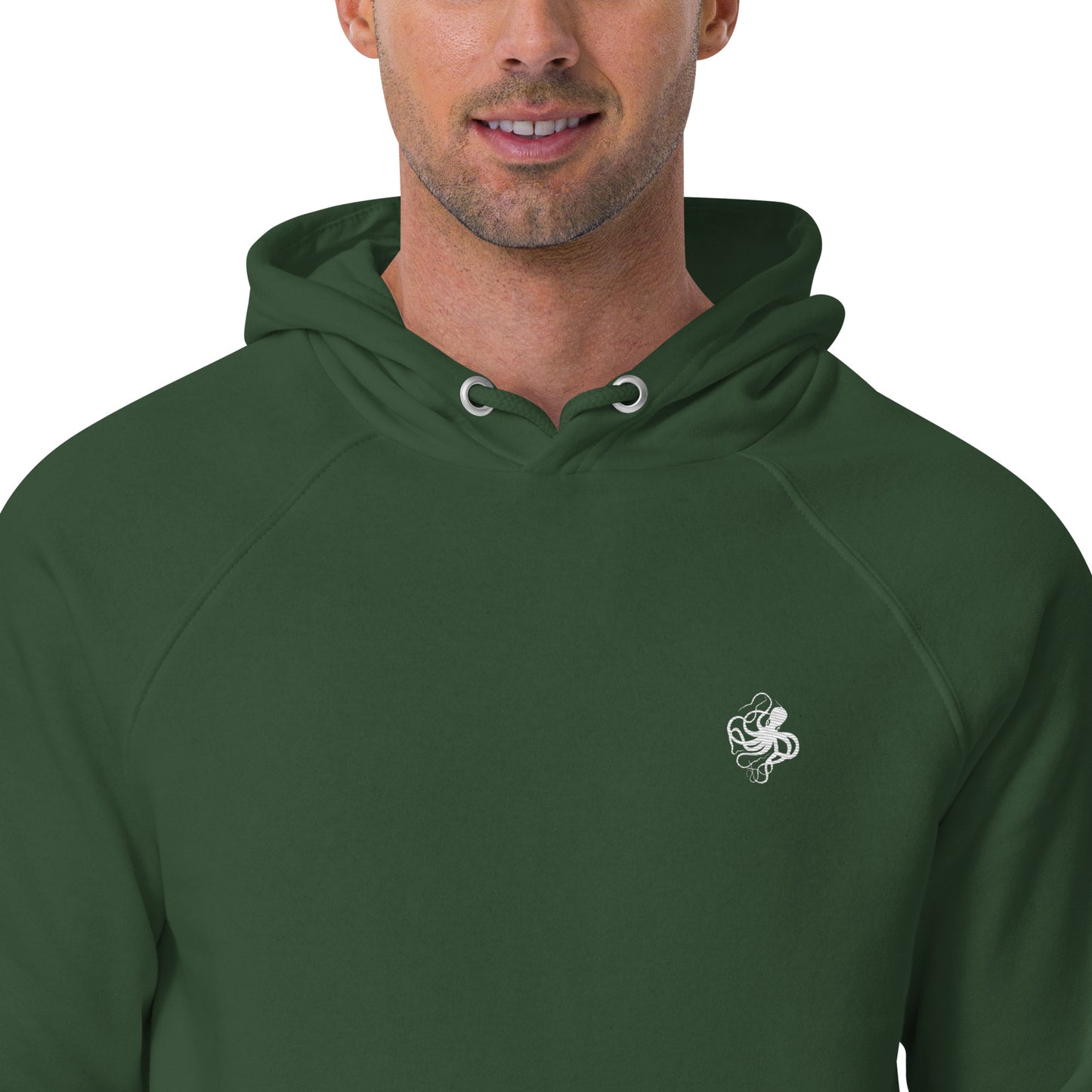 Octopus Embroidered Hoodie