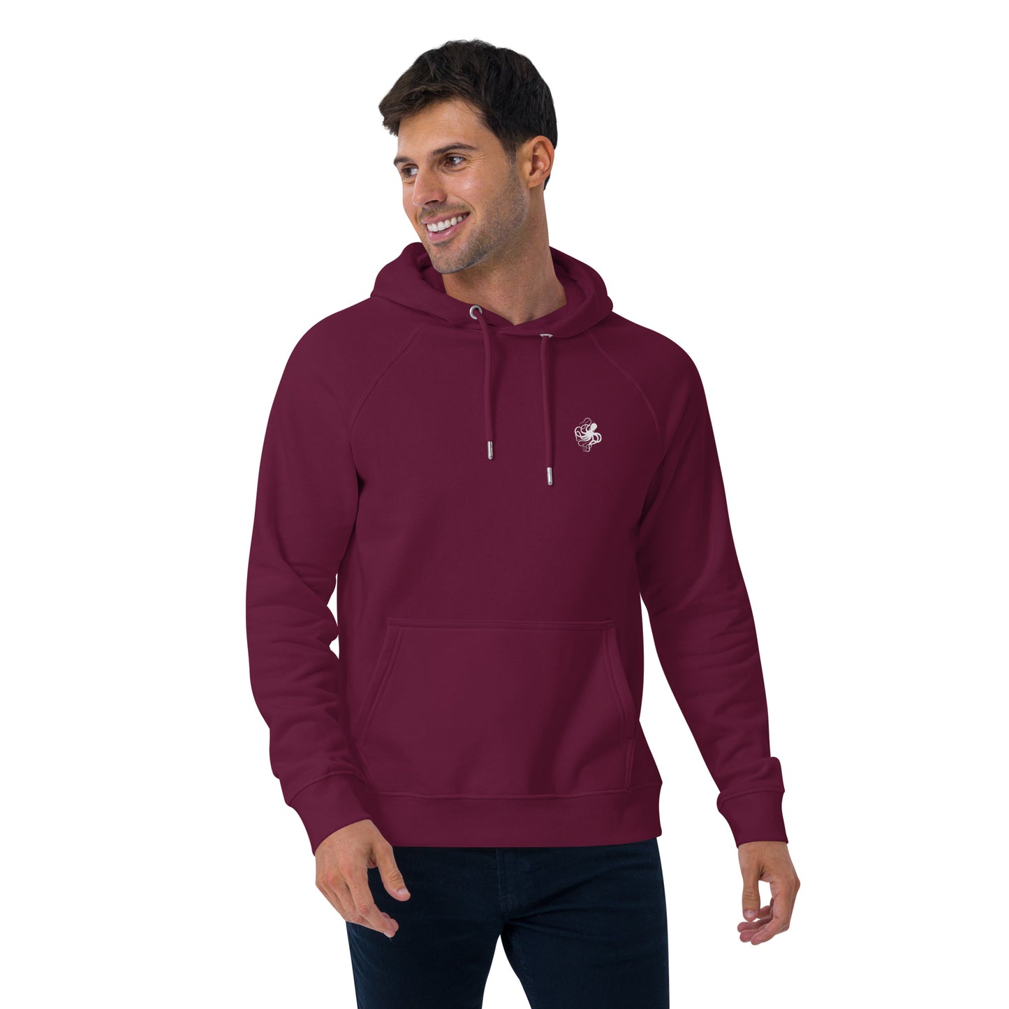 Octopus Embroidered Hoodie