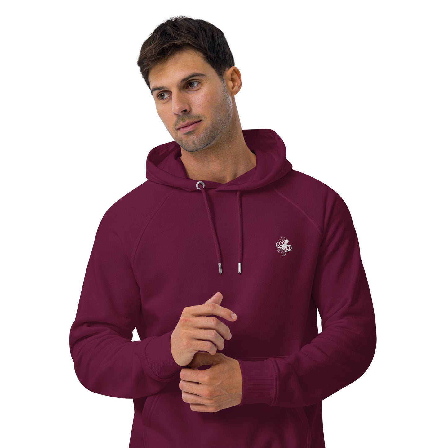 Octopus Embroidered Hoodie