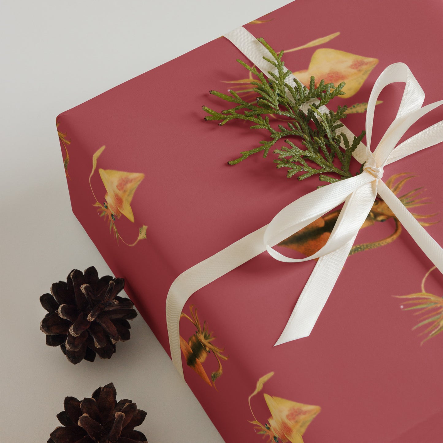Squid Wrapping Paper