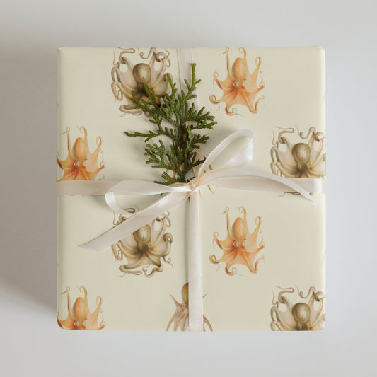 A Trio of Tentacles Wrapping Paper