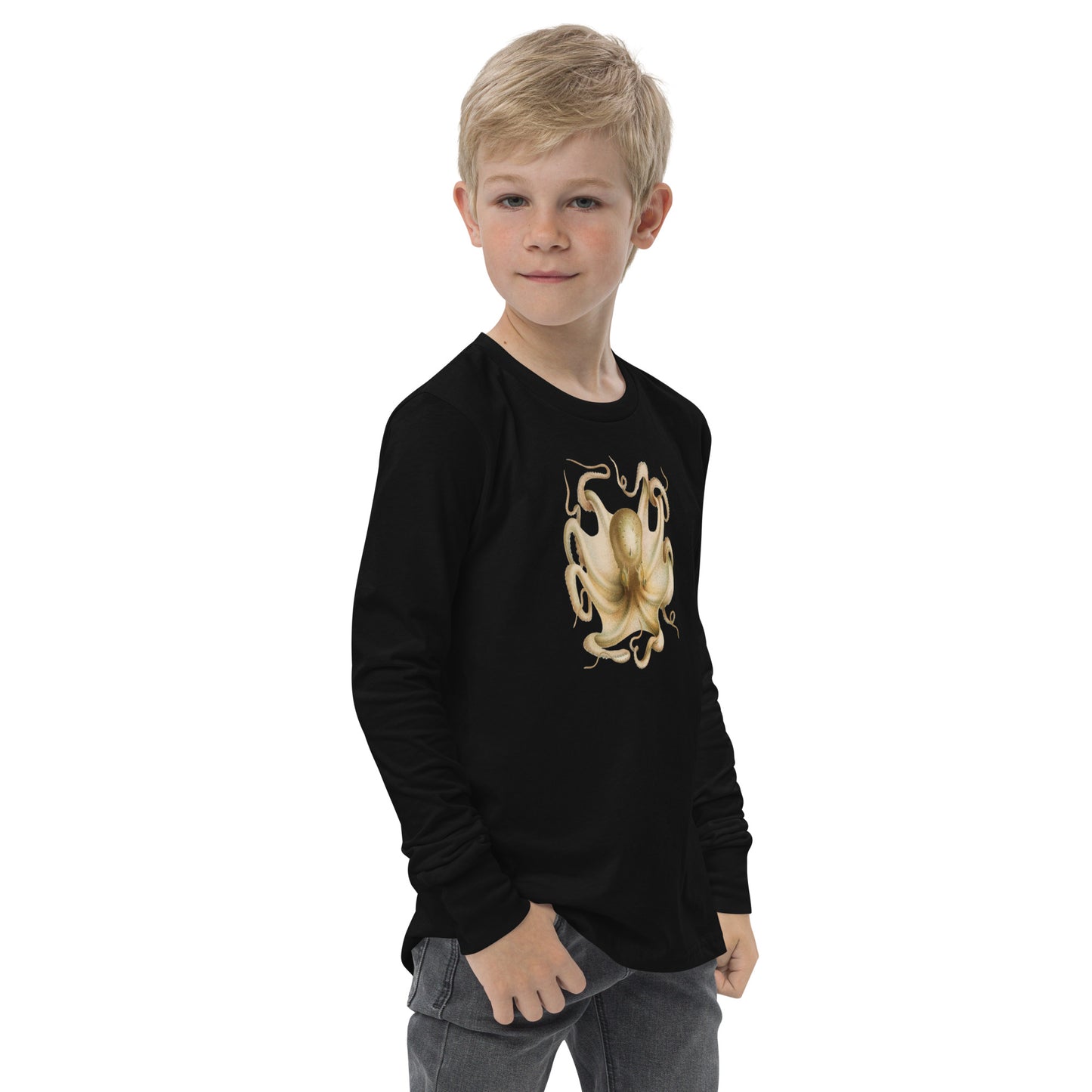 Kids Octopus Long Sleeve