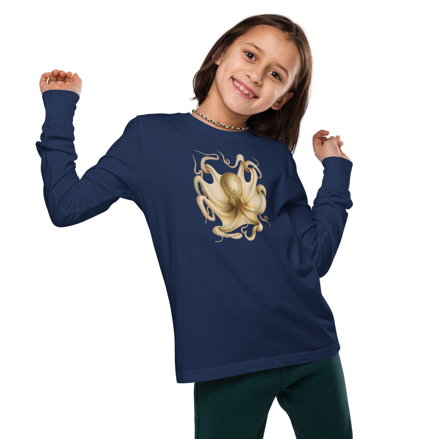 Kids Octopus Long Sleeve
