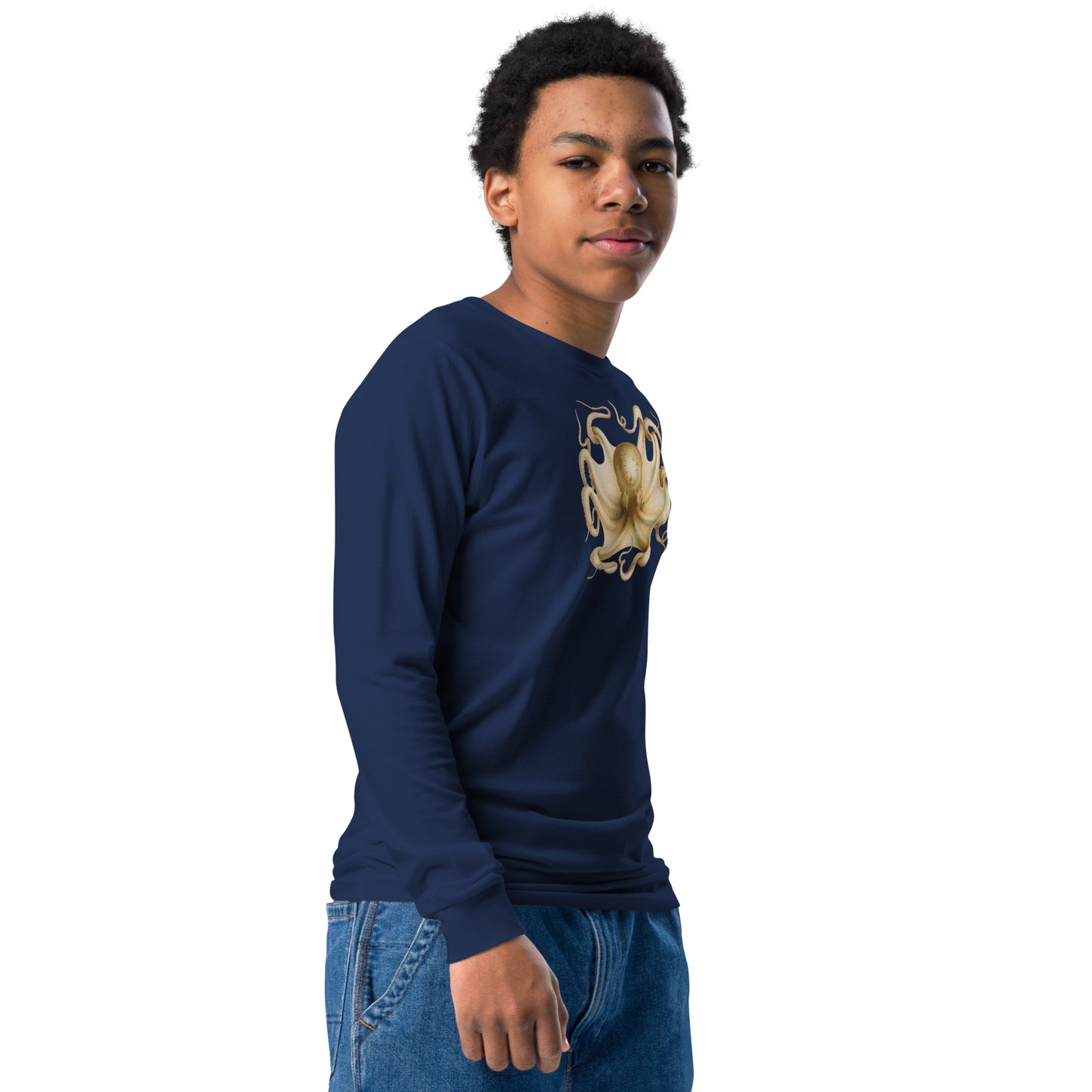 Kids Octopus Long Sleeve